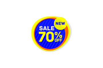 70% Label discount,Discount,Sale label,Discount tag,Discount banne