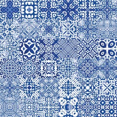 Portuguese vintage azulejo tiles.