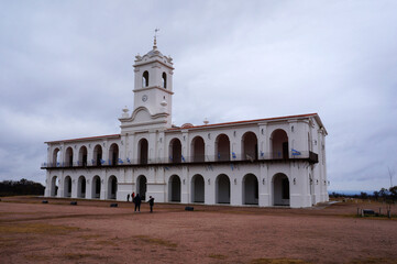 Fototapeta na wymiar Cabildo historical building in San Luis, Argentina 