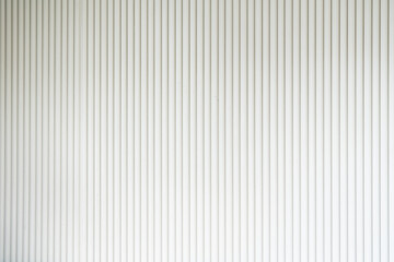 Seamless corrugated wood sheet facade in white color / architecture / seamless pattern / wallpaper concept / wood texture