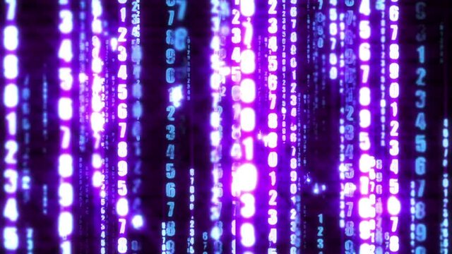 background binary code computer data digital matrix