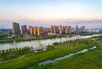 Fototapeta premium Beijing Hangzhou Grand Canal, Jiangsu Province, China