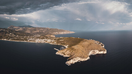 Promontorio di Capo Palinuro nel Cilento in Campania Italia