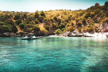 mare e spiaggia del Cilento in Italia