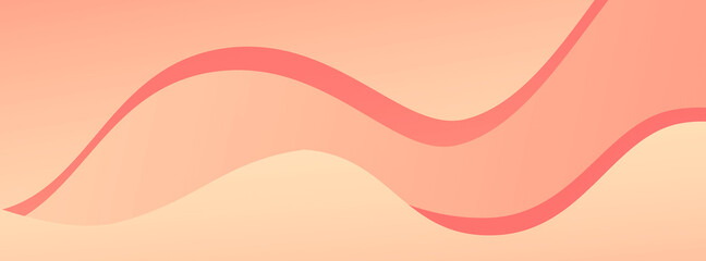 Abstract orange and red wavy background with curve lines. Burn. Fire. Flame. 