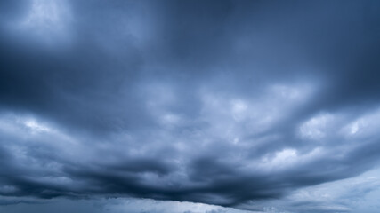 Fototapeta premium dark storm clouds with background,Dark clouds before a thunder-storm.