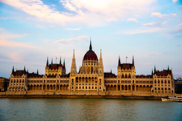 Fototapeta premium hungarian parliament building in budapest