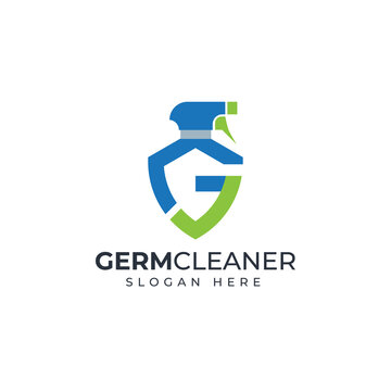 Germ Cleaner g letter logo