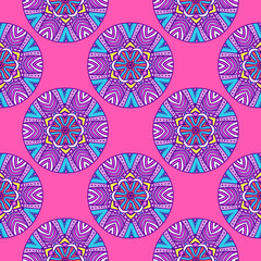 Mandala Ornament beautiful pattern Geometric circle element made in vector