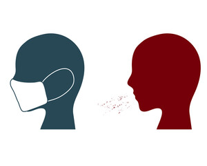 飛沫感染　対策　マスク