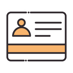 social media website digital internet network communicate technology line and fill design icon