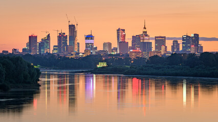 Warsaw Skyline - Panorama Warszawy - 366205343