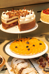 cake Tiramisu and cake with appeals