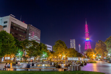 札幌都市夜景、札幌都市夜景