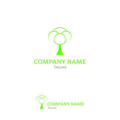 Cotton logo design, natural design concept, organic logo, fresh design concept