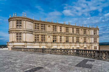 Fototapeta premium The Grignan Chateau, Department Drome, Rhone-Alpes in France