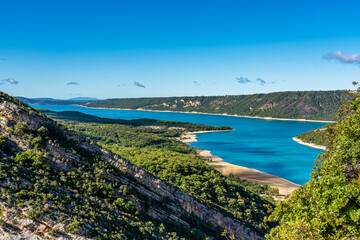Lake Sainte-Croix, Verdon Gorge, Provence in France