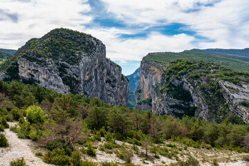 Verdon Gorge, Gorges du Verdon in French Alps, Provence, France