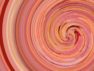 Funnel abstract pattern. Swirl, spiral, multi-colored pattern as a background.