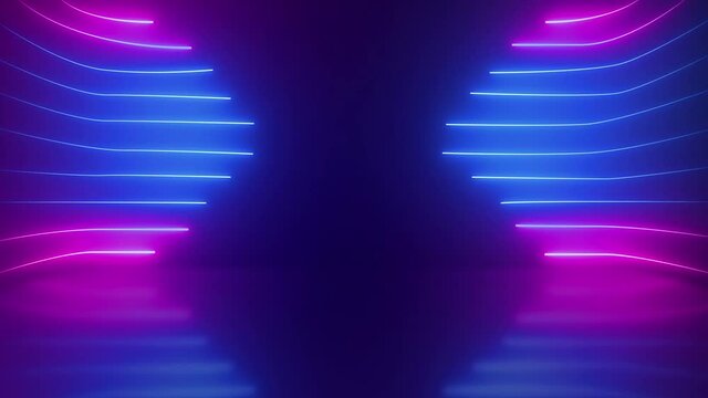 Neon Lights Background