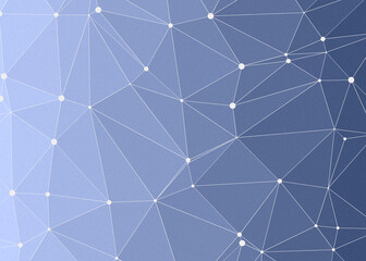 Sea Green color Abstract color Low-Polygones Generative Art background illustration