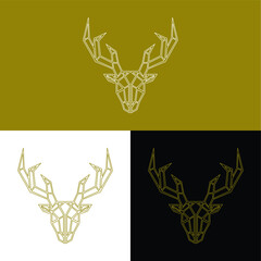 Deer animal logos for your business brand