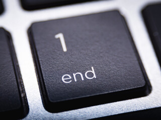 computer keyboard close up