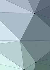 Mint Blue color Abstract color Low-Polygones Generative Art background illustration