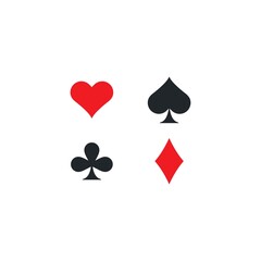 vector of poker card symbol icon illustration