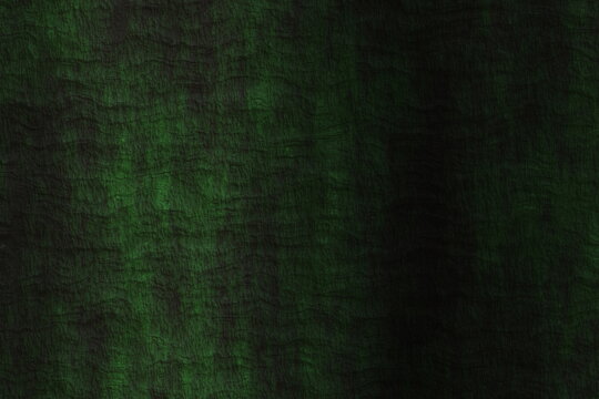 Scary and eerie green background at night
