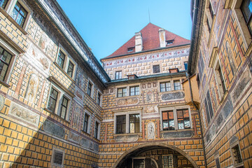 Impressions and views of Cesky Krumlov Castle