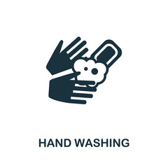 Hand Washing icon. Simple element from personal hygiene collection. Creative Hand Washing icon for web design, templates, infographics and more