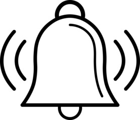alarm bell notification symbol icon
