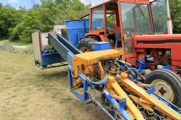 moissonneuse de lavandes