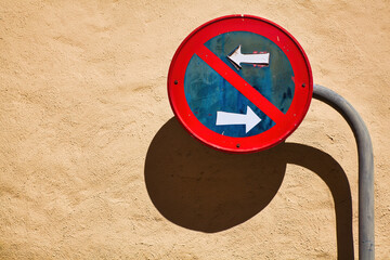 Hinweisschild 