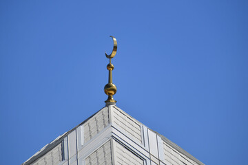 Fototapeta na wymiar Mosque, astana, mosque, turkey, east, asia, ramadan, oraza, ait, namaz