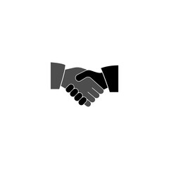  agreement icon,hand shake symbol vector
