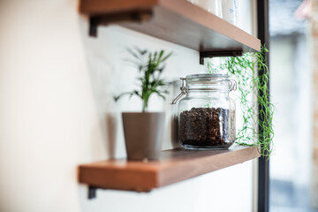 爽やかなカフェ