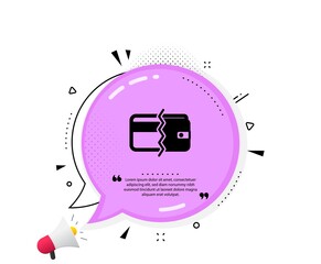 Obraz premium Credit card or cash icon. Quote speech bubble. Payment methods sign. Quotation marks. Classic payment methods icon. Vector