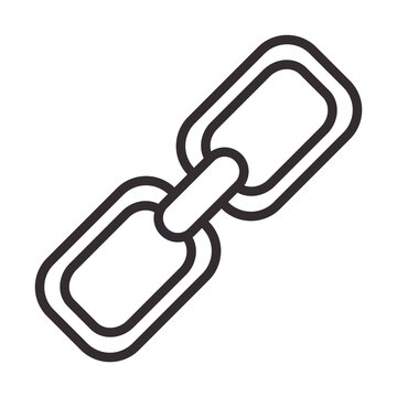 recommend clip art: link chain line style icon