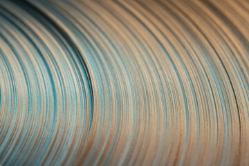 Magnetic tape background, extreme close-up