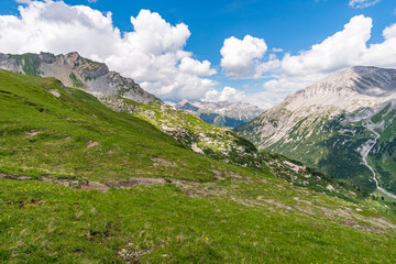 Fantastic hike in the Lechquellen Mountains in Vorarlberg Austria