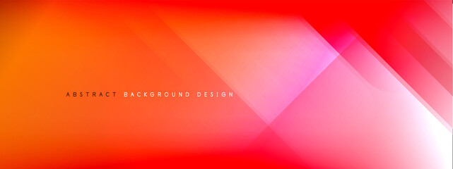 Motion concept neon shiny lines on liquid color gradients abstract backgrounds. Dynamic shadows and lights templates for text