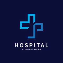 Obraz premium Health logo with initial letter W L, L W, W L logo designs concept. Medical health-care logo designs template.