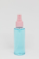 alcohol bottle isolated on white background