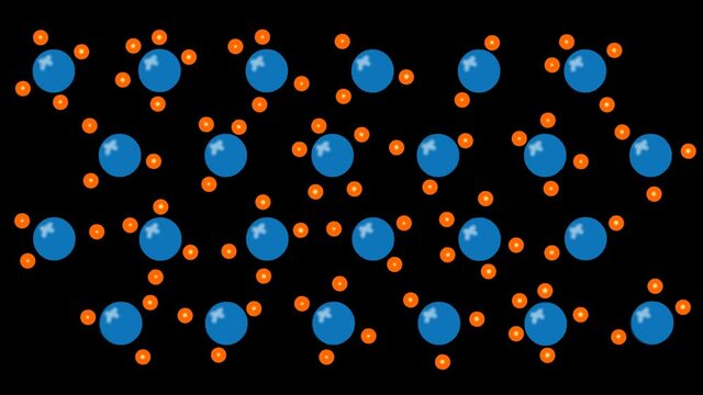 Free Electrons In Metal Animation
