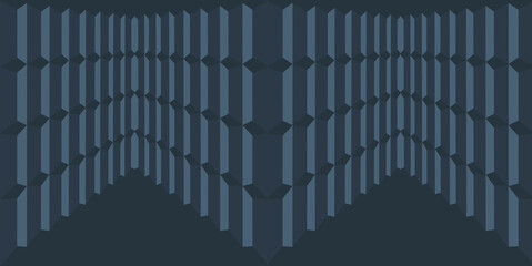 
abstract pattern, perspective, surreal, concept, blue color