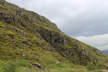 high mountain landscape