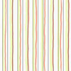 simple pastel color childish hand drawn lines seamless pattern for background, wallpaper, texture, cover, card, banner, label etc. vector design