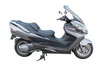 moto scooter isolated on white background © sergiy1975